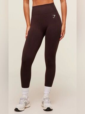 Gymshark Seamless 2.0 High-Waist Leggings Brown